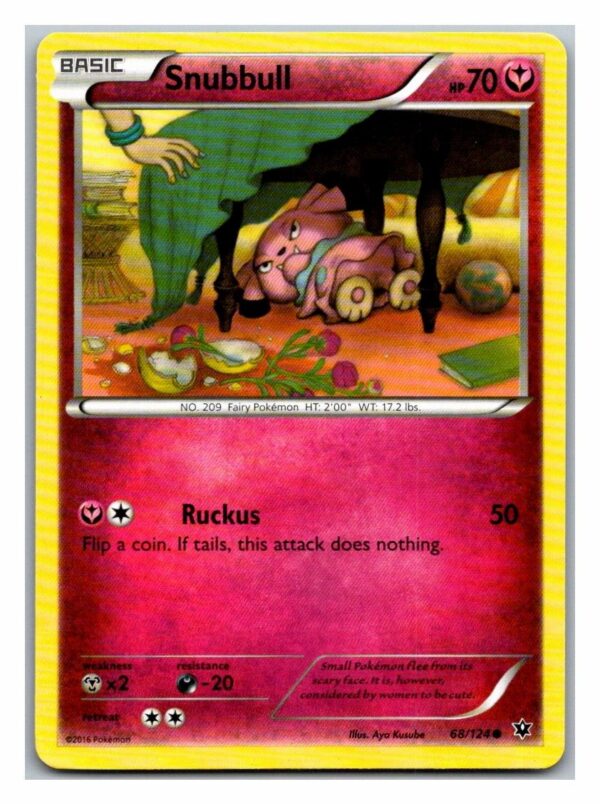 Snubbull 68/124 Fates Collide (Common) (Exc Condition)