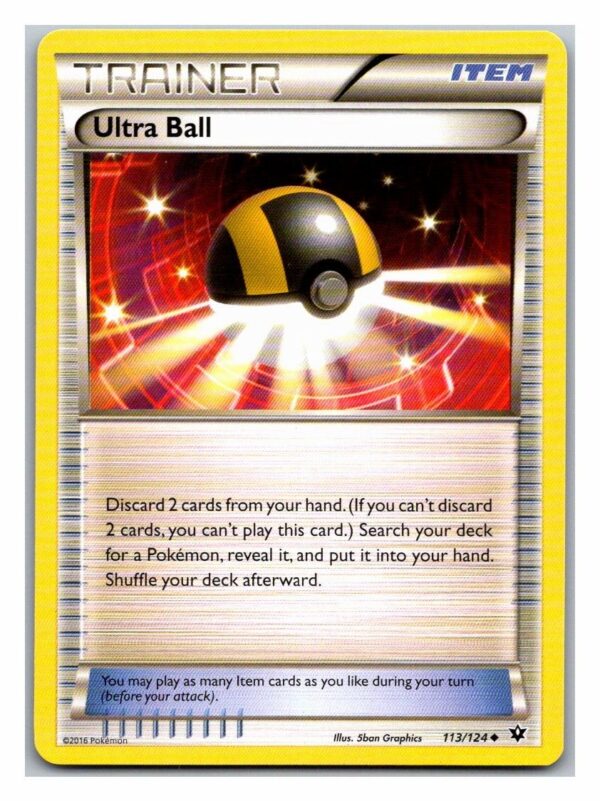 Ultra Ball 113/124 Fates Collide (Uncommon) (Exc Condition)