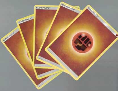 Lot of 5 Basic Energy (Fighting)