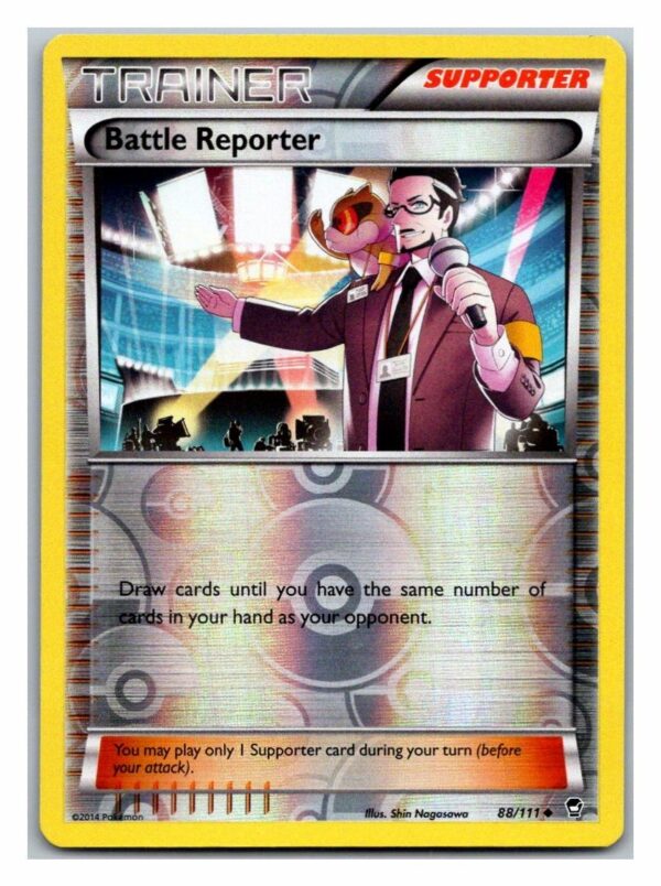 Battle Reporter 88/111 Furious Fists (Reverse Holo) (LP Condition)