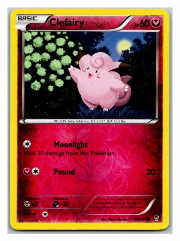 Clefairy 69/111 Furious Fists (Common) (Exc Condition)