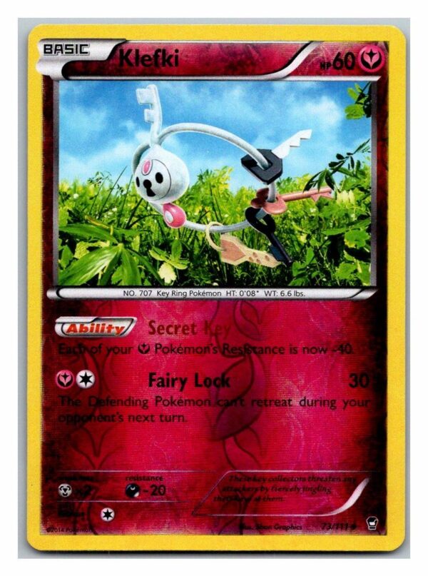 Klefki 73/111 Furious Fists (Reverse Holo) (LP Condition)