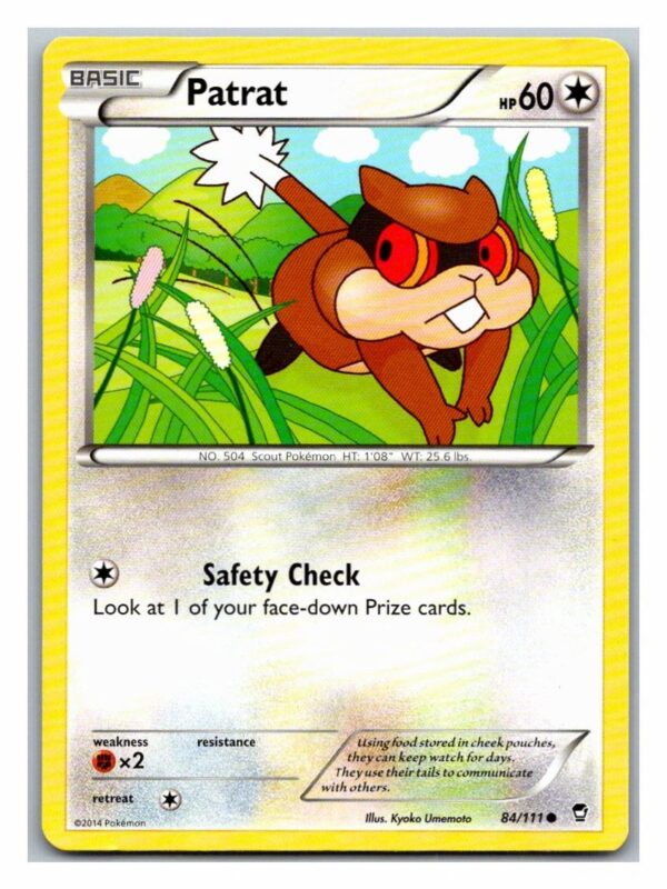 Patrat 84/111 Furious Fists (Common) (Exc Condition)