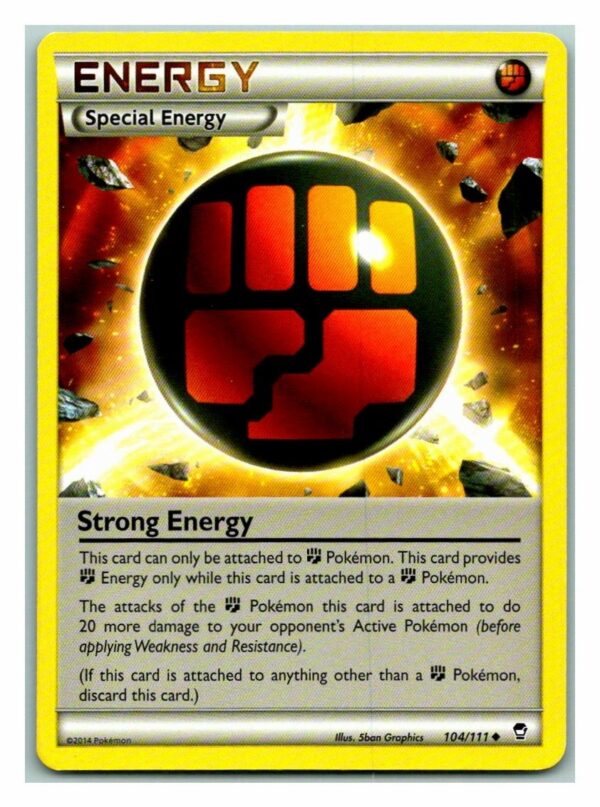 Strong Energy 104/111 Furious Fists (Exc Condition) (Uncommon)