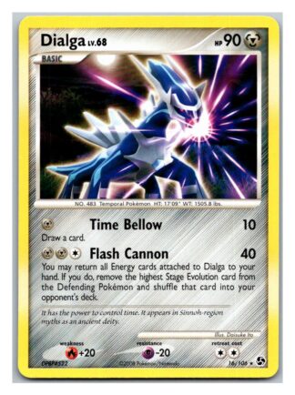Dialga 16/106 Great Encounters (Rare) (Exc Condition)