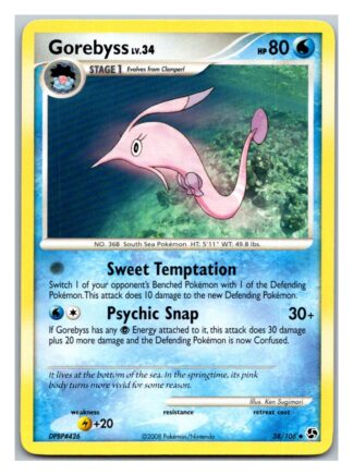Gorebyss 38/106 Great Encounters (Uncommon) (Exc Condition)