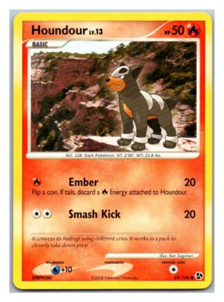Houndour 69/106 Great Encounters (Common) (Exc Condition)