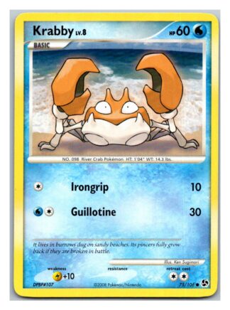 Krabby 75/106 Great Encounters (Common) (Exc Condition)