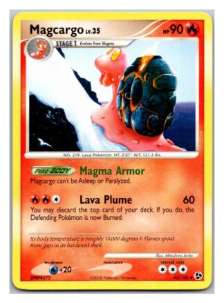 Magcargo 45/106 Great Encounters (Uncommon) (Exc Condition)
