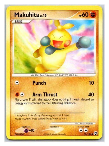 Makuhita 78/106 Great Encounters (Common) (P Condition)