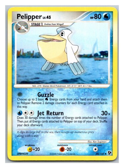 Pelipper 48/106 Great Encounters (Uncommon) (P Condition)
