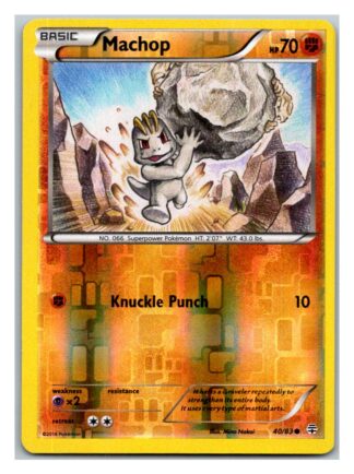 Machop 40/83 Generations (Reverse Holo) (Exc Condition)