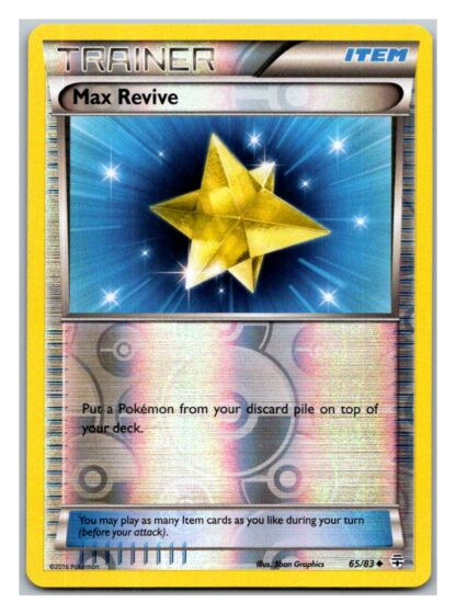Max Revive 65/83 Generations (Reverse Holo) (Exc Condition)