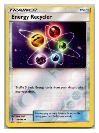 Energy Recycler 123/145 Guardians Rising (Reverse Holo) (Exc Condition)