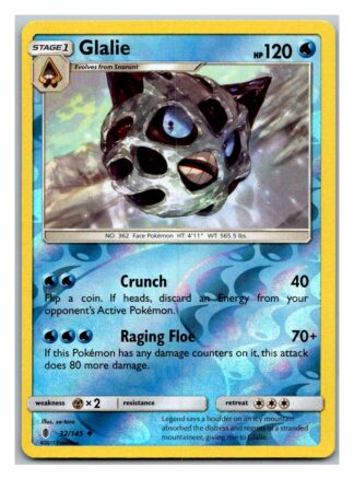 Glalie 32/145 Guardians Rising (Reverse Holo) (Exc Condition)