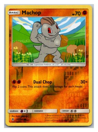 Machop 62/145 Guardians Rising (Reverse Holo) (Exc Condition)