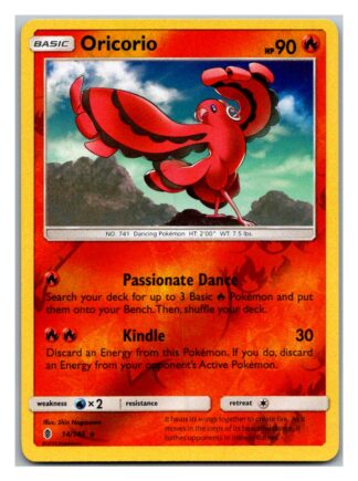 Oricorio 14/145 Guardians Rising (Reverse Holo) (Exc Condition)