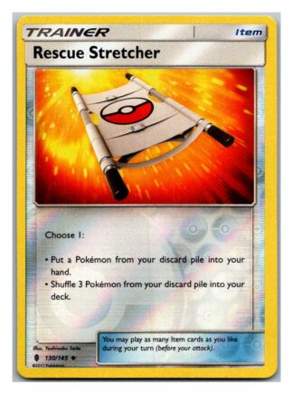 Rescue Stretcher 130/145 Guardians Rising (Reverse Holo) (Exc Condition)