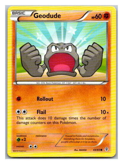 Geodude 43/83 Generations (Common) (Exc Condition)