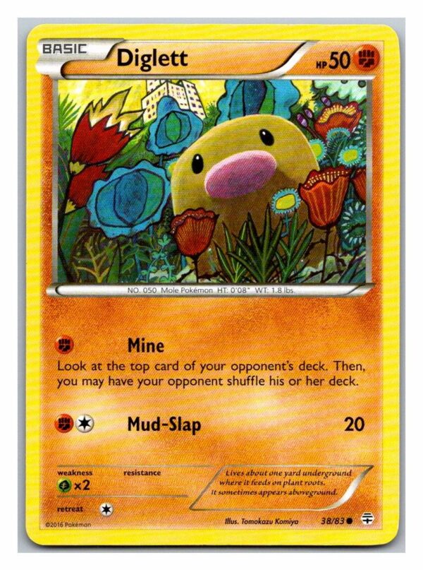 Diglett 38/83 Generations (Common) (Exc Condition)