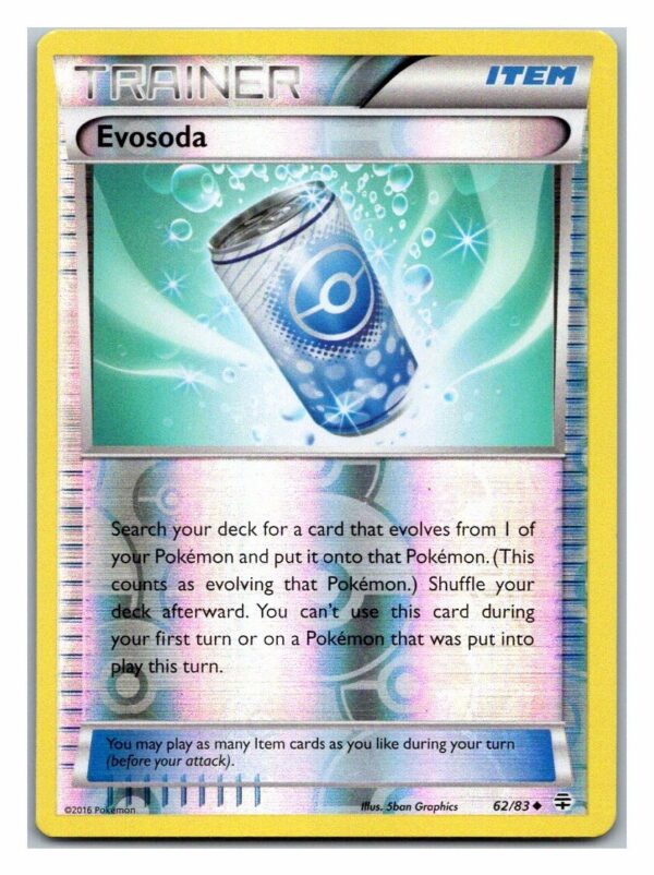 Evosoda 62/83 Generations (Reverse Holo) (Exc Condition)