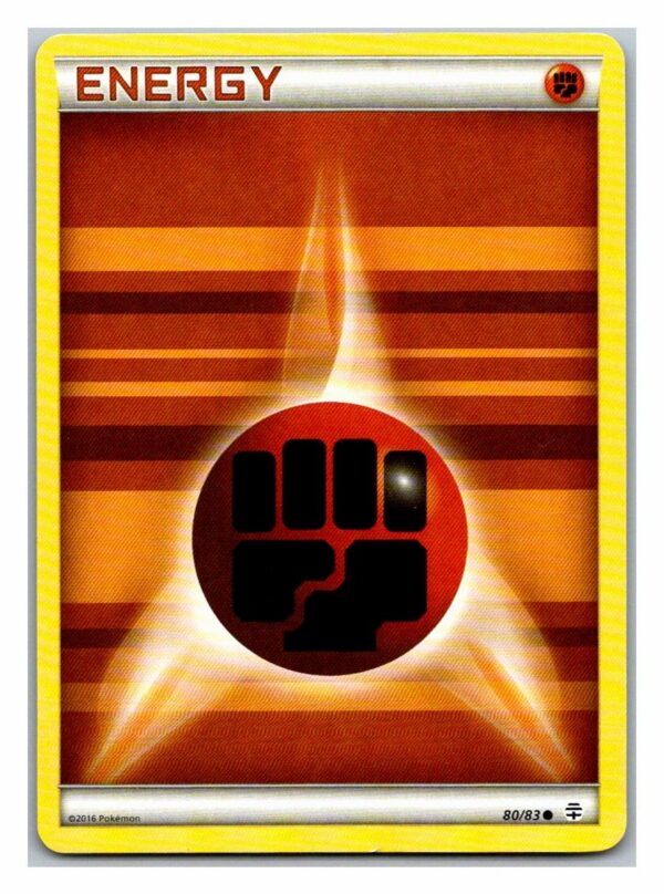 Fighting Energy 80/83 Generations (Non-Holo) (Exc Condition)