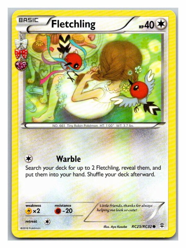Fletchling RC25/RC32 Generations (Common) (Exc Condition)