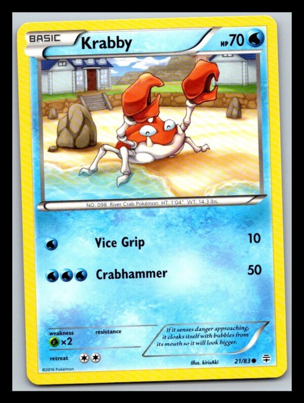 Krabby 21/83 Generations (Common) (Exc Condition)