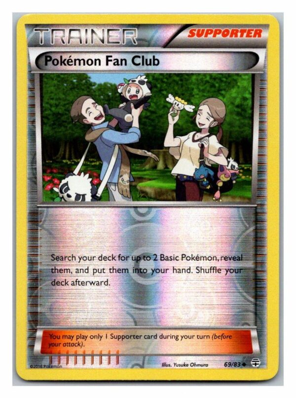 Pokemon Fan Club 69/83 Generations (Uncommon) (Exc Condition)