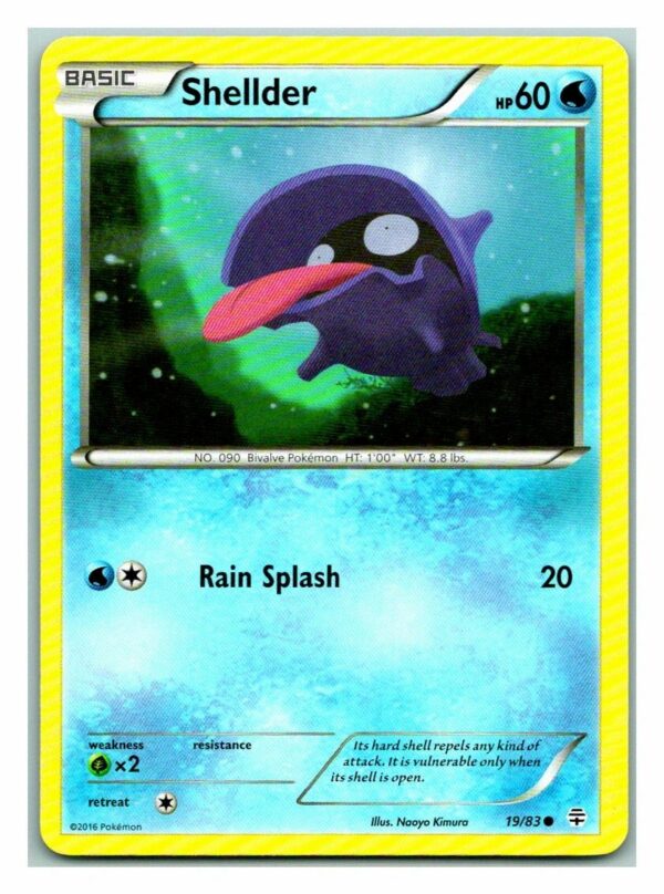 Shellder 19/83 Generations (Common) (Exc Condition)