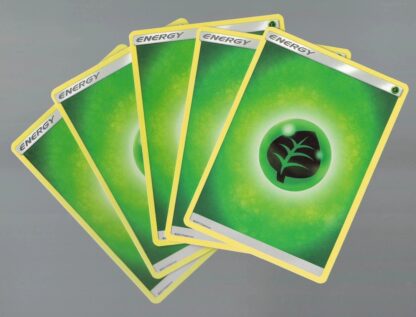Lot of 5 Basic Energy (Grass)
