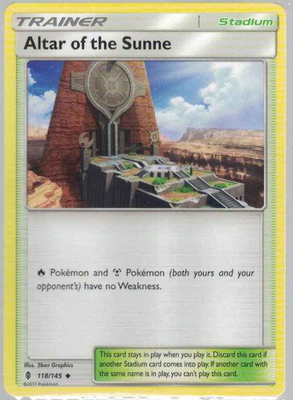 Altar of the Sunne 118/145 Guardians Rising (Uncommon) (Exc Condition)