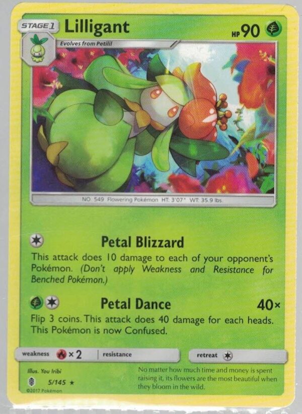 Lilligant 5/145 Guardians Rising (Rare) (Exc Condition)