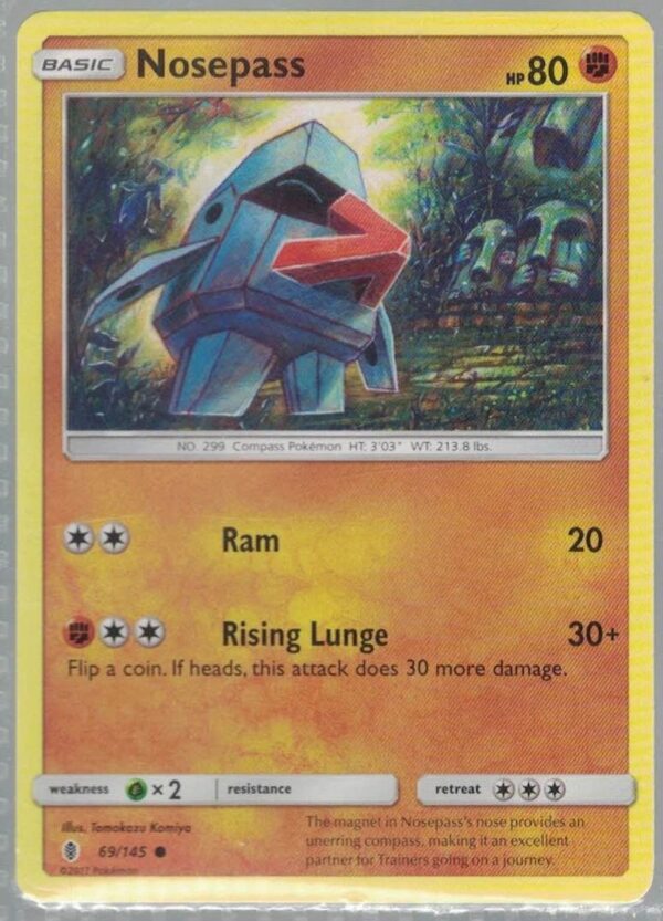 Nosepass 69/145 Guardians Rising (Common) (Exc Condition)