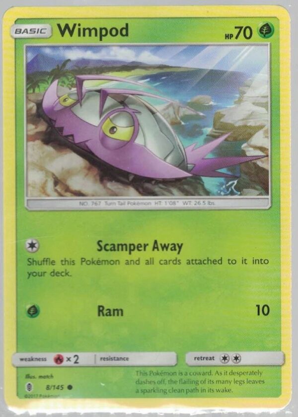 Wimpod 8/145 Guardians Rising (Common) (Exc Condition)