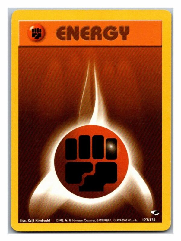 Fighting Energy 127/132 Gym Heroes (Unlimited Excellent Condition)