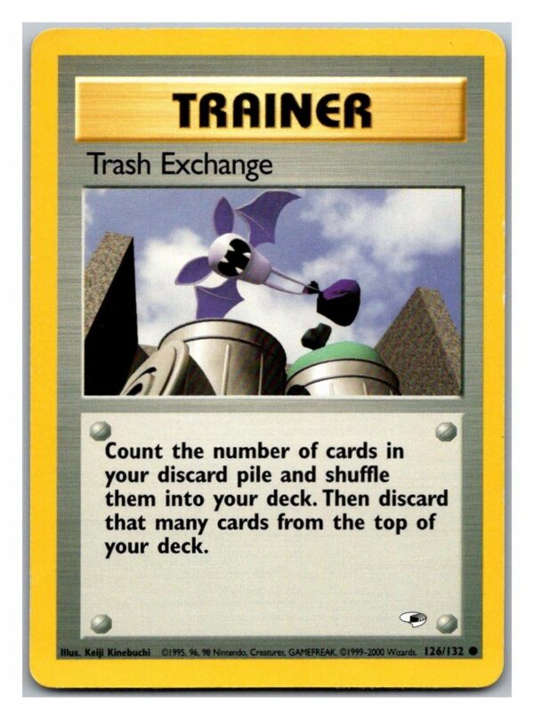 Trash Exchange 126/132 Gym Heroes (Unlimited Excellent Condition)