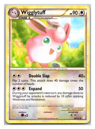 Wigglytuff 56/123 HeartGold SoulSilver (Uncommon) (LP Condition)