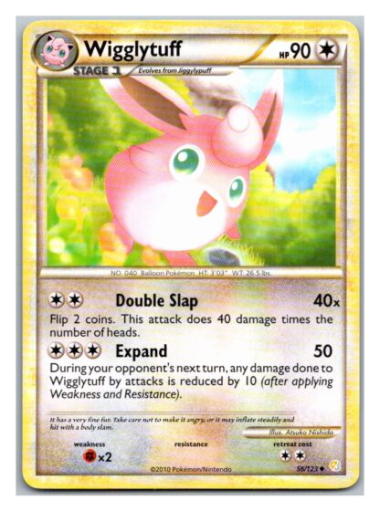 Wigglytuff 56/123 HeartGold SoulSilver (Uncommon) (LP Condition)