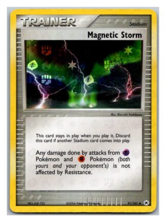 Magnetic Storm 91/101 Hidden Legends (Reverse Holo) (Exc Condition)