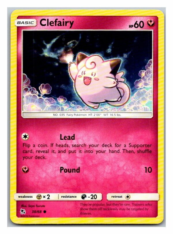 Clefairy 38/68 Hidden Fates (Common) (Exc Condition)