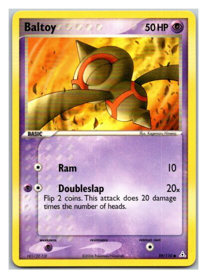 Baltoy 59/110 EX Holon Phantoms (Common) (P Condition)