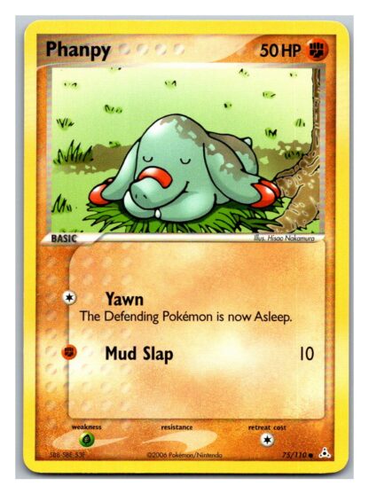 Phanpy 75/110 EX Holon Phantoms (Common) (P Condition)