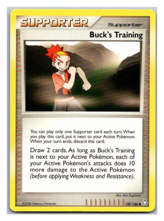 Buck's Training 130/146 Legends Awakened (Uncommon) (Exc Condition)