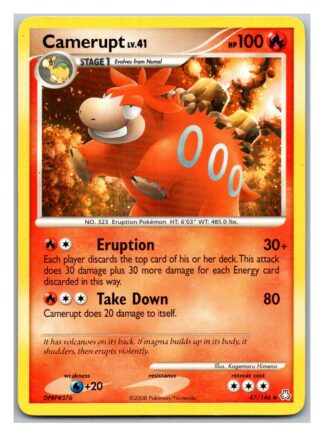 Camerupt 47/146 Legends Awakened (Uncommon) (Exc Condition)