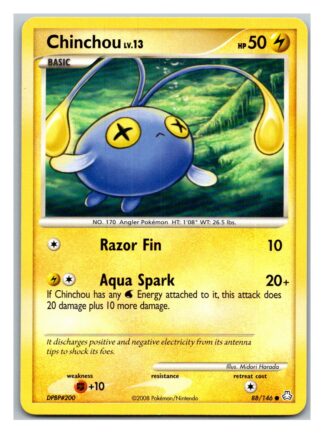 Chinchou 88/146 Legends Awakened (Common) (Exc Condition)