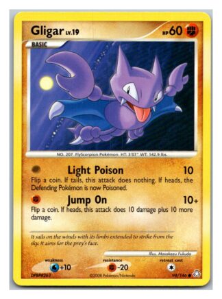 Gligar 94/146 Legends Awakened (Common) (P Condition)