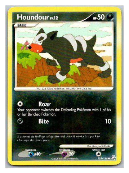 Houndour 103/146 Legends Awakened (Common) (P Condition)