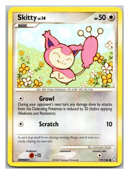 Skitty 119/146 Legends Awakened (Common) (P Condition)