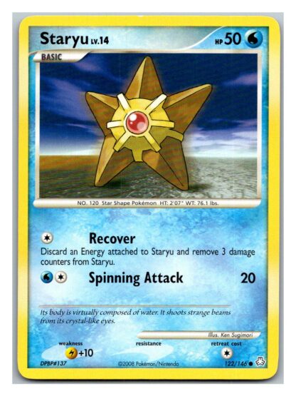 Staryu 122/146 Legends Awakened (Common) (P Condition)